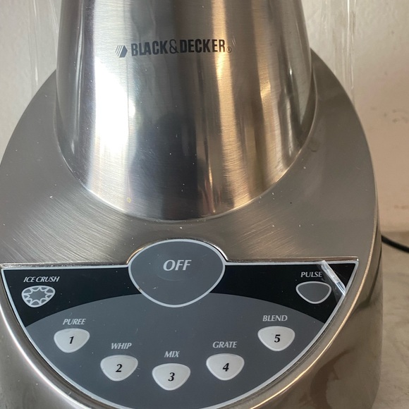 Blender Black & Decker stainless steel blender Bl 1900 - Picture 3 of 7